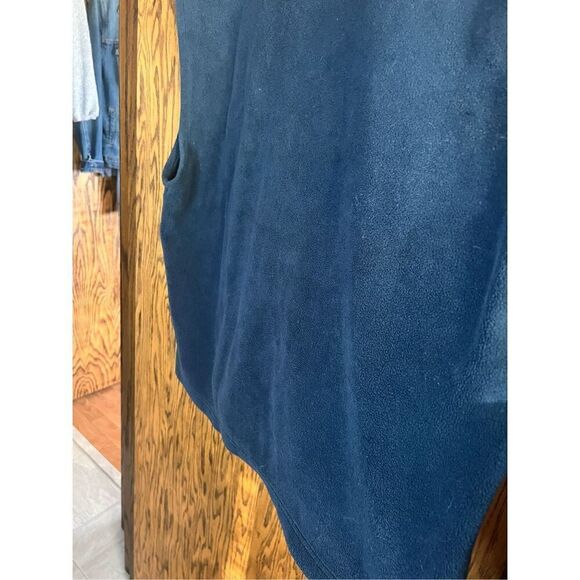 Columbia Blue Fleece Vest Men’s Size XL - Picture 9 of 10